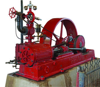 Surrounded by Steam Engines Image